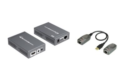 Förläng HDMI / USB via datanätet