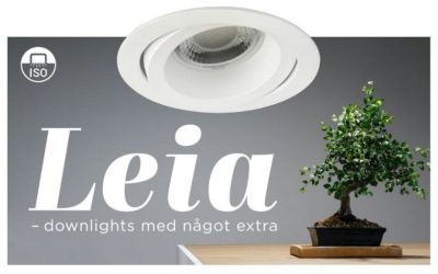 Leia-downlights med något extra