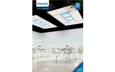 PHILIPS armaturkatalogen 2023 är nu här! Fylld med LED!