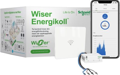 Ta kontroll med Wiser Energikoll från Schneider Electric