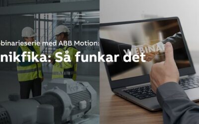 Veckans Tips  Automation: Teknikfika med ABB Motion  Varje tisdag kl. 9.00 hela våren!!