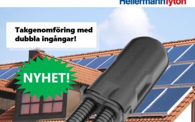 Takgenomföring med dubbla ingångar!