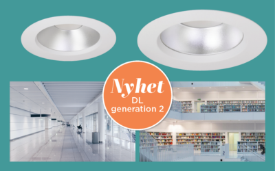 Nya DL  – perfekt ersättare för gamla downlights