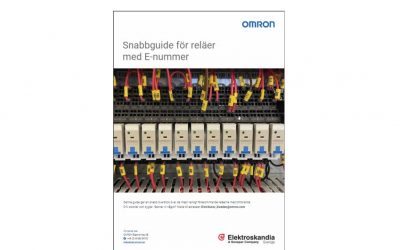 Ny snabbguide för reläer från OMRON