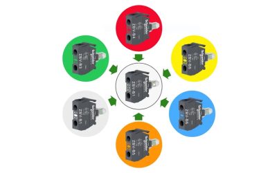 Nya LED-moduler för belysta tryckknappar från Schneider Electric