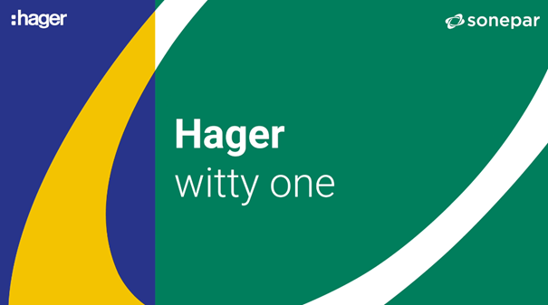 Hager witty one – smart och säker villaladdning